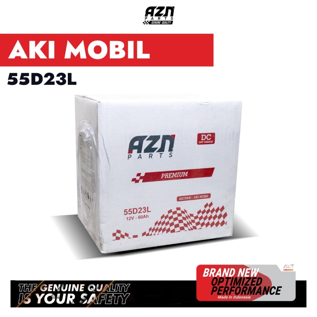 AKI BASAH (Dry Charge) AZN 55D23L - Premium