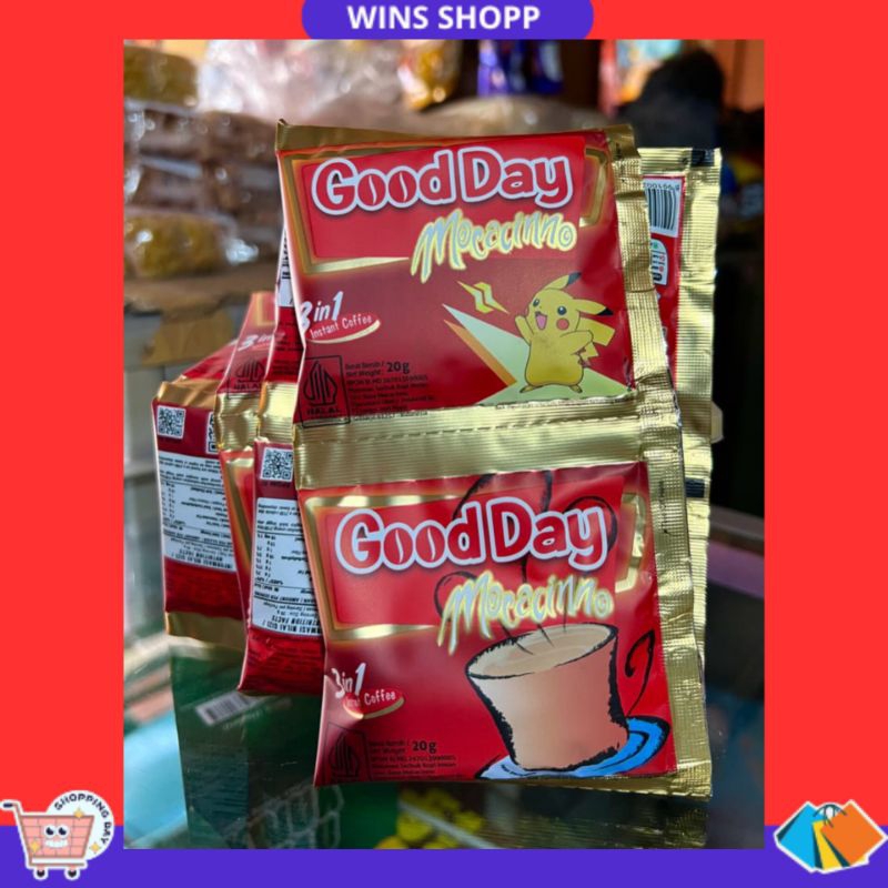 

KOPI GOODDAY MOCCACINO 3 IN 1 RENCENGAN