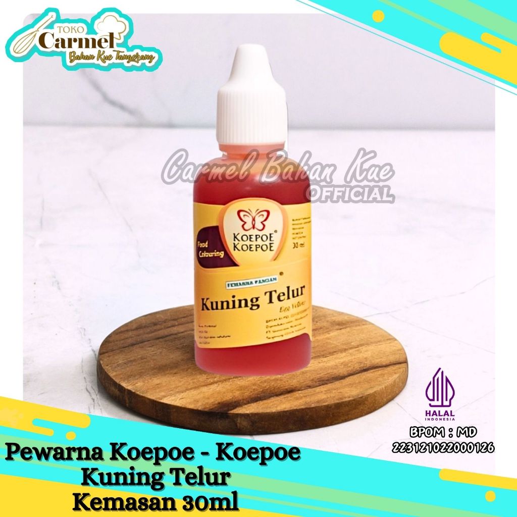 Pewarna Koepoe Koepoe 30ml / Pewarna Makanan Kupu kupu 7