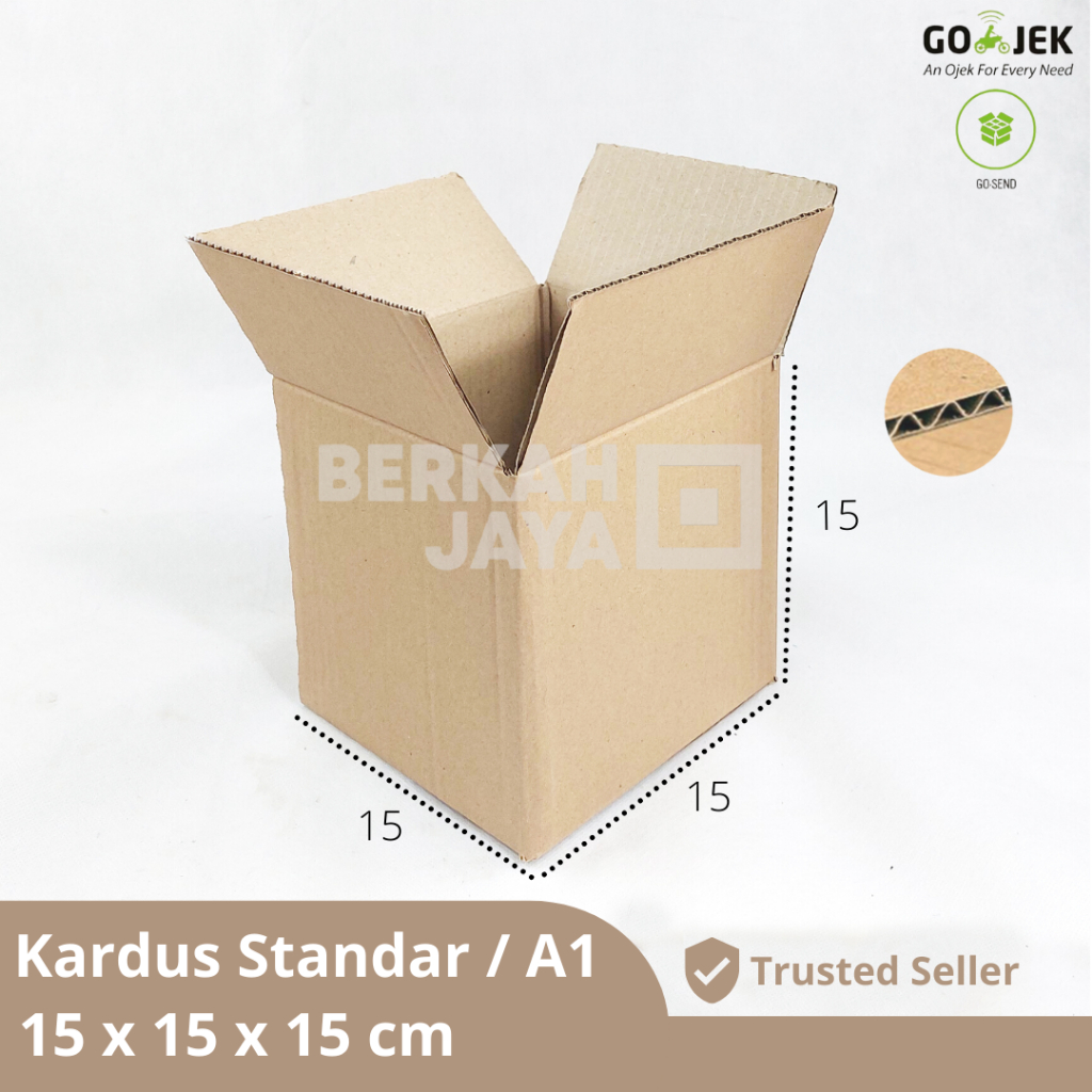 

(HARGA SPESIAL) BOX KARDUS 15x15x15 cm DUS PACKING 15 x 15 x 15 cm