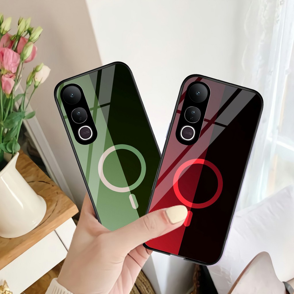 Softcase Kaca HP VIVO V50 LITE - Kesing HP VIVO V50 LITE (L008)