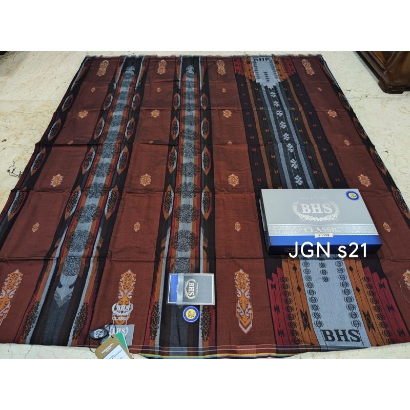 sarung bhs classic jaguar silver