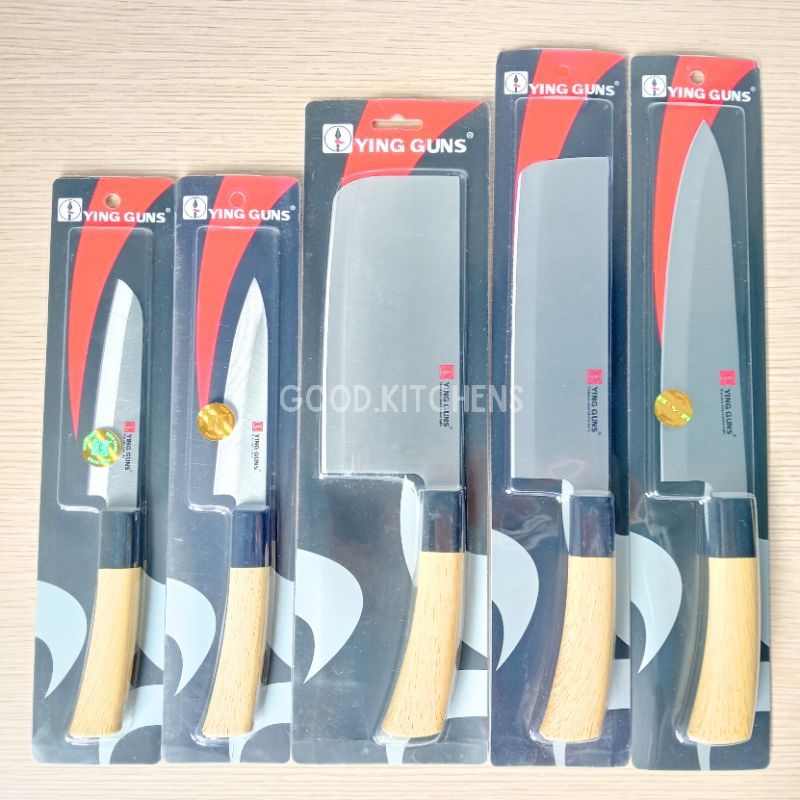 G103 PISAU DAPUR PISAU GOLOK SUPER TAJAM PISAU DAGING PISAU BUAH PISAU YING GUNS ORIGINAL