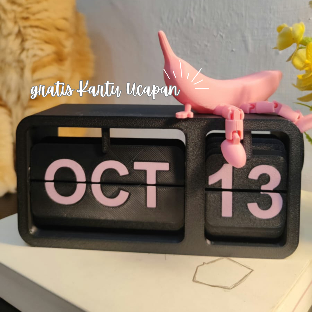

Kadobest Kalender Flip Meja Unik | printilan ruang tamu ruang kantor kafe kasir desktop hadiah kreatif