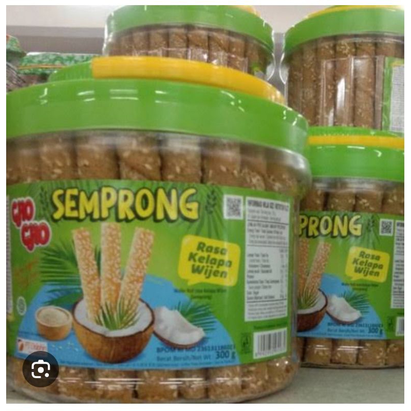 choco semprong kelapa / kue semprong / roti kaleng / hampers lebaran / parcel lebaran / kue kering /