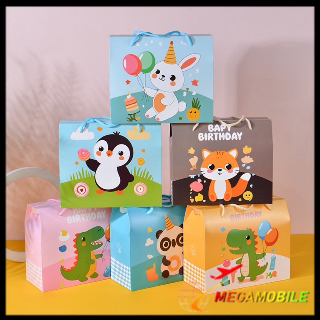 

MM Paperbag Ulang Tahun Goodie Bag Karakter Tas Hadiah Ulang Tahun Anak Gift Box Ultah Souvenir Kotak Hadiah Kado anak