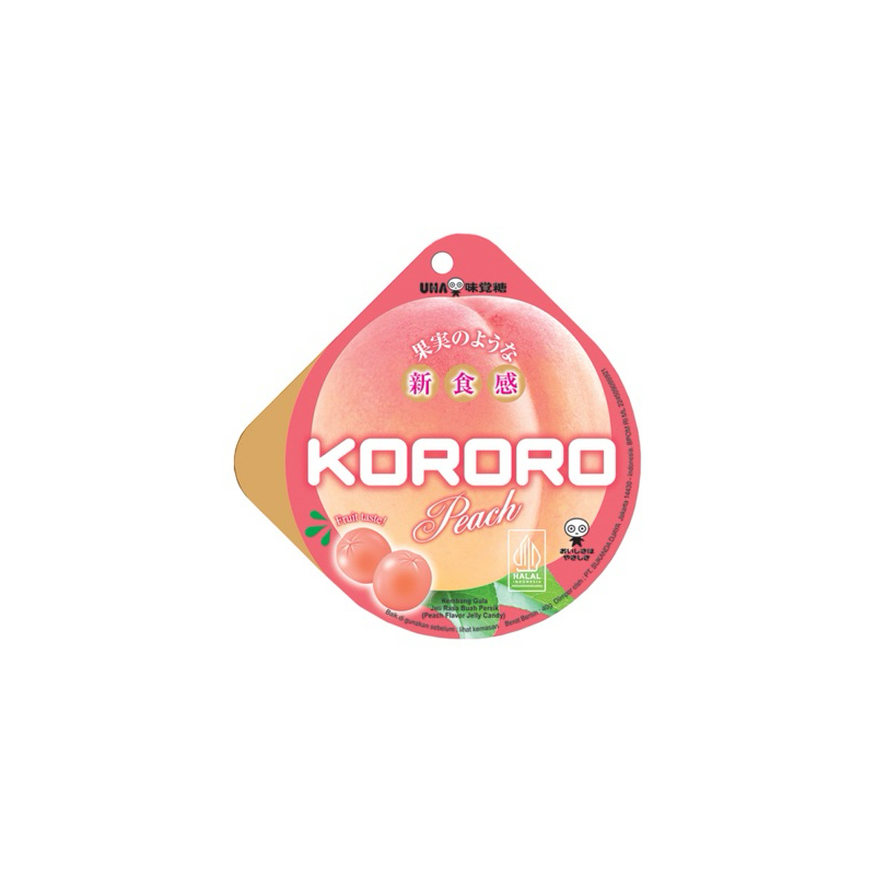 

UHA Kororo Permen Jeli Peach 40 g