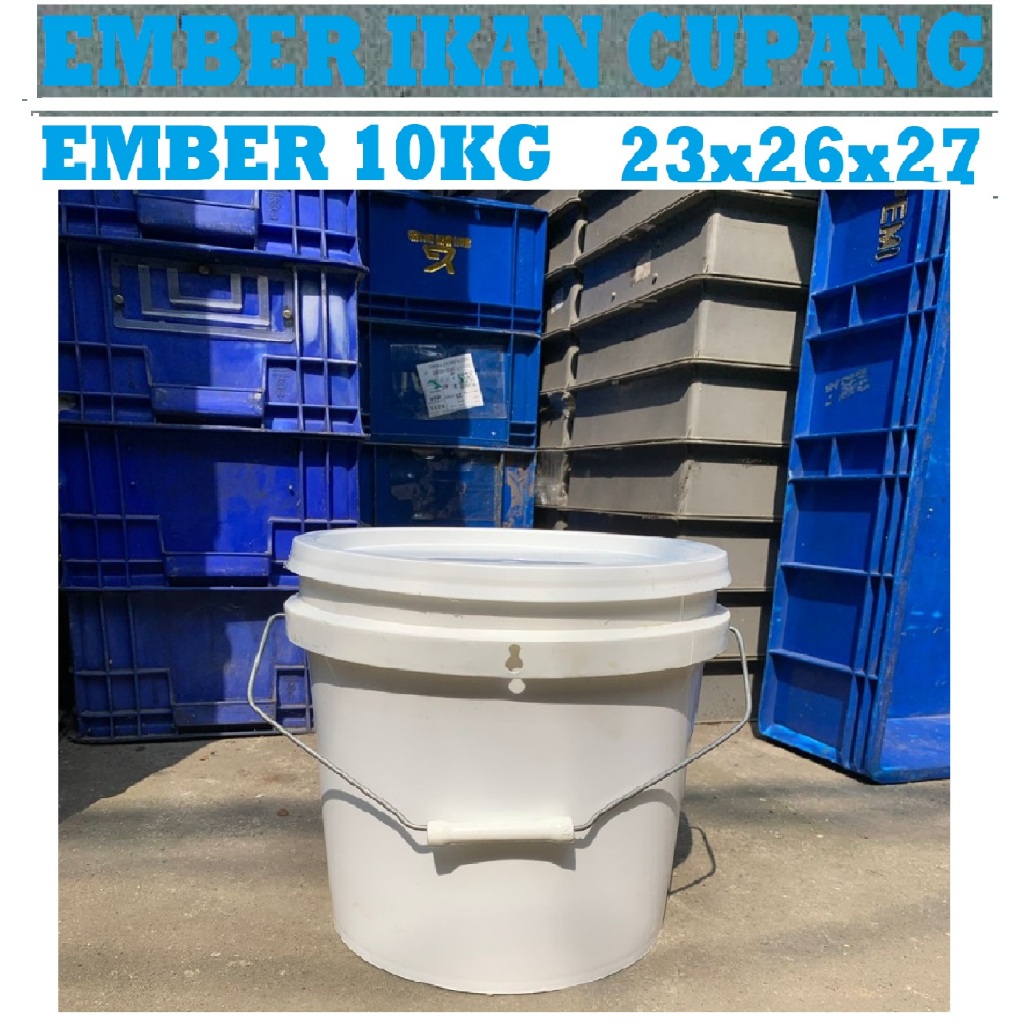 Ember cat bekas /Ember plastik cat 10kg