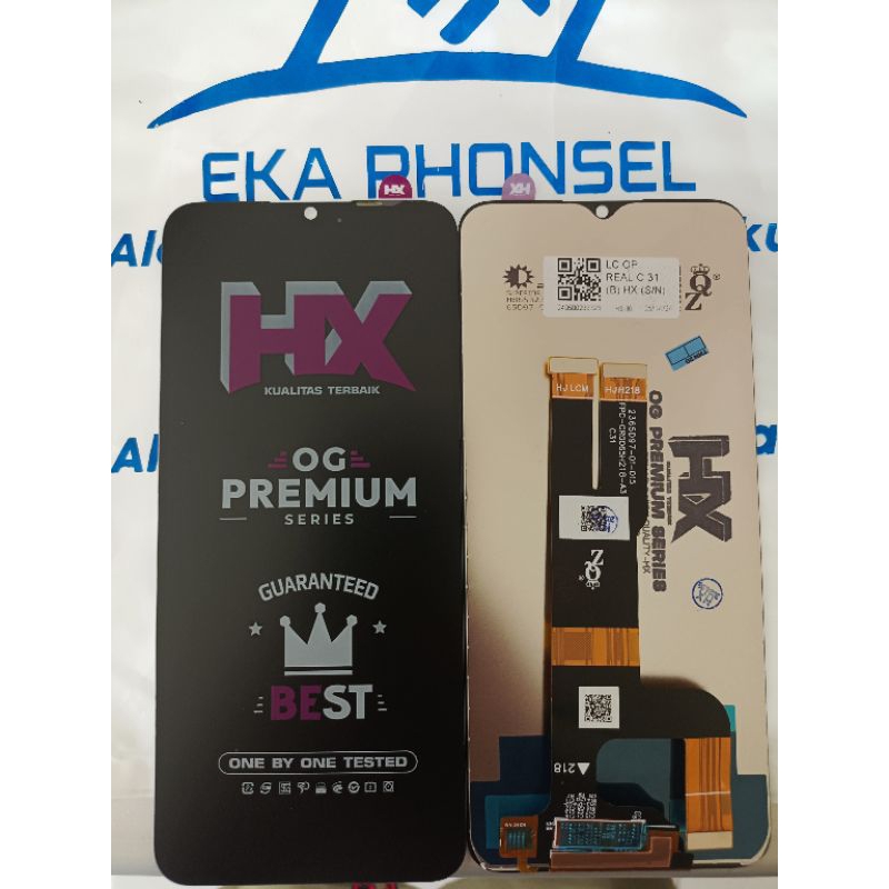 LCD REALME C31 HX OG PREMIUM SUPER FULLSET TOUCHSCREEN