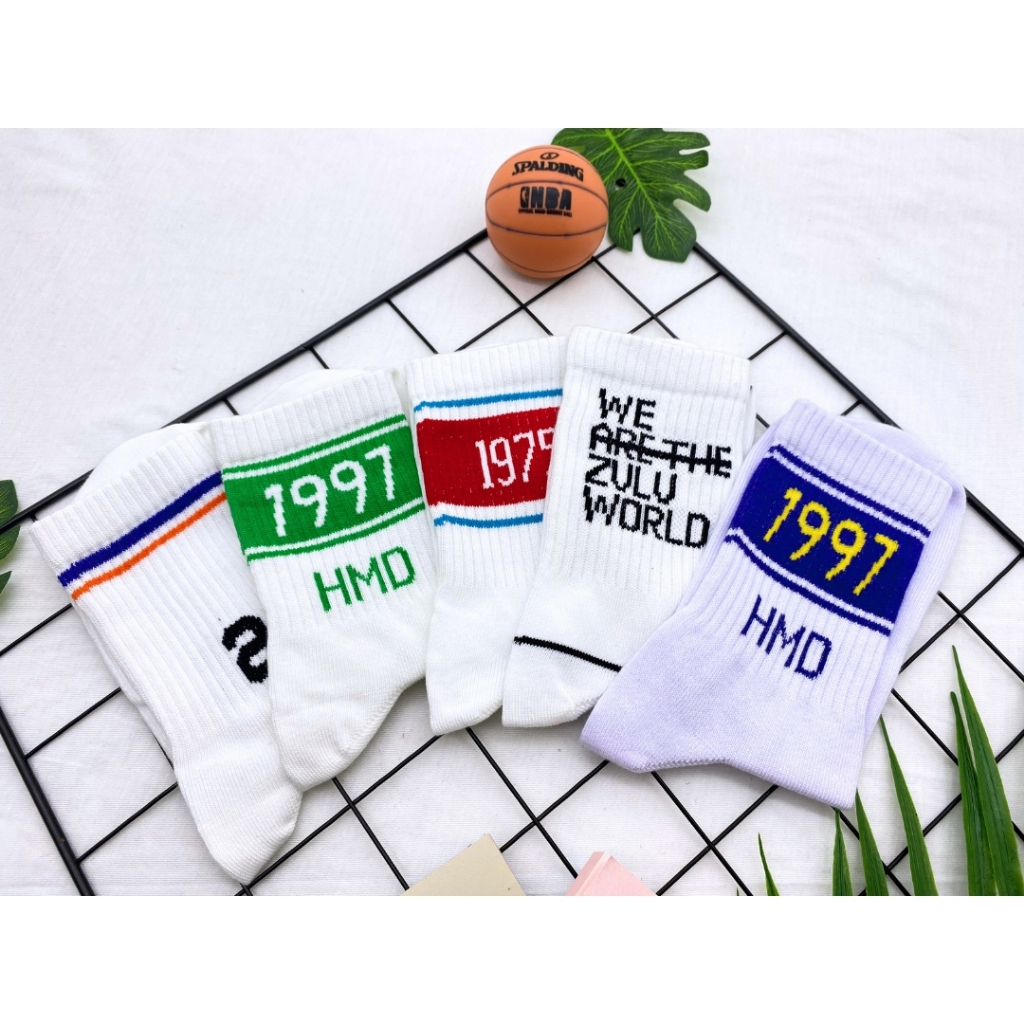 REBELL Kaos Kaki Basket Outdoor School Kaos Kaki Olahraga Sport Tebal F15/F16/17/F18