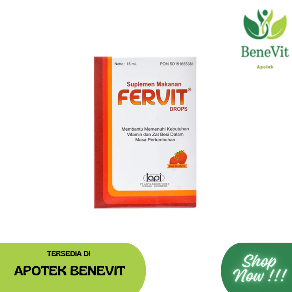 Fervit Drop 15 Ml