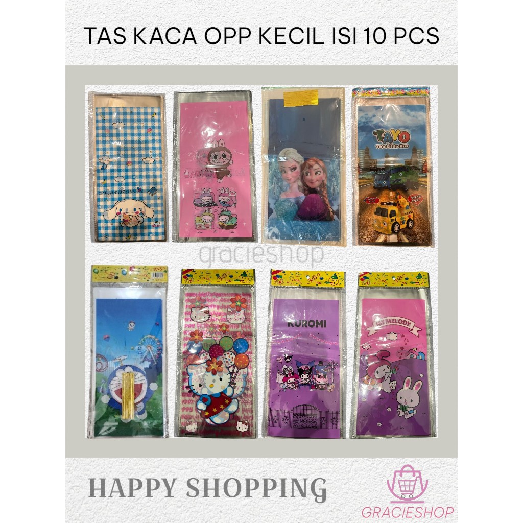 

Plastik Ulang Tahun 18 x 36 cm / Plastik Bingkisan Ulang Tahun / Plastik Snack / Plastik Ultah