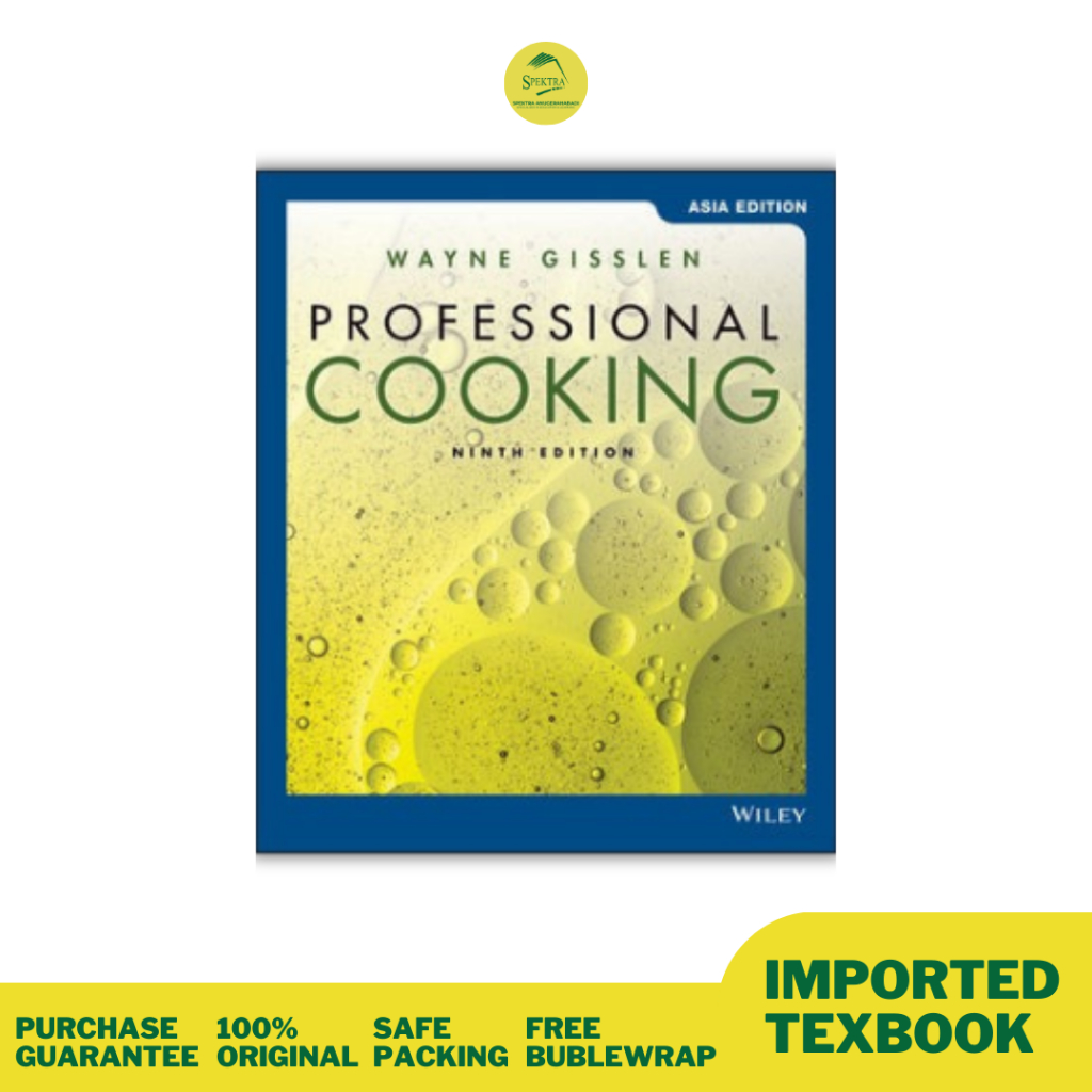 Buku Professional Cooking 9 Edition 9781119585961