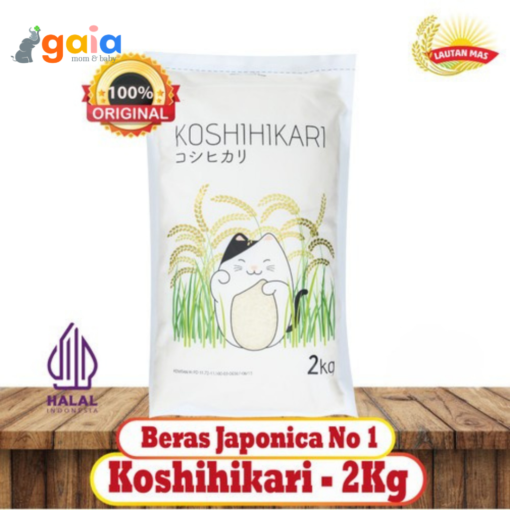 

Koshihikari Beras Jepang 2kg