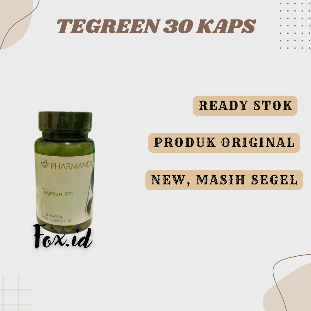 

teh hijau tea green 30 kapsul ED 2025 --> 220 Fox.id