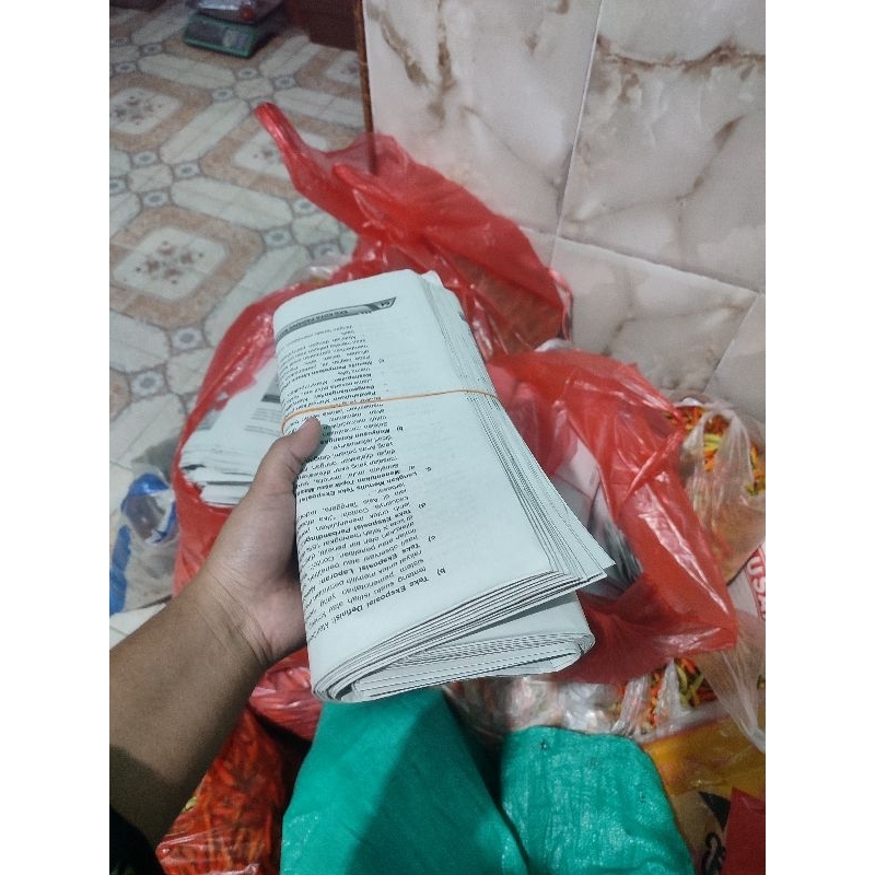 LKS KERTAS/LKS BEKAS/BUNGKUS BELANJA/KERTAS 500Gram