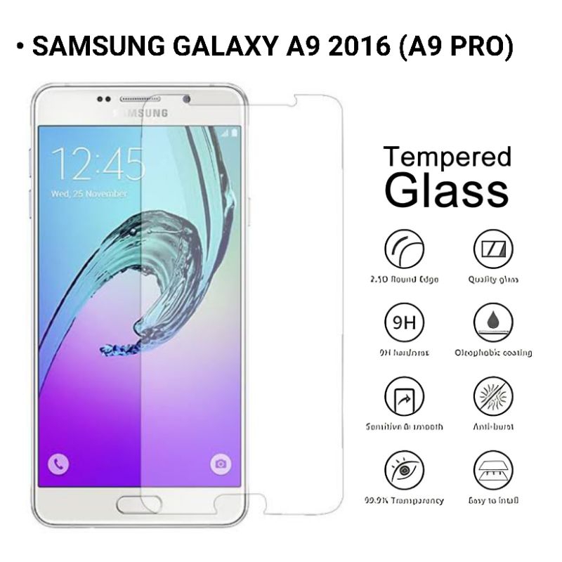 Tempered Glass Samsung Galaxy A9 2016 ( A9 Pro )