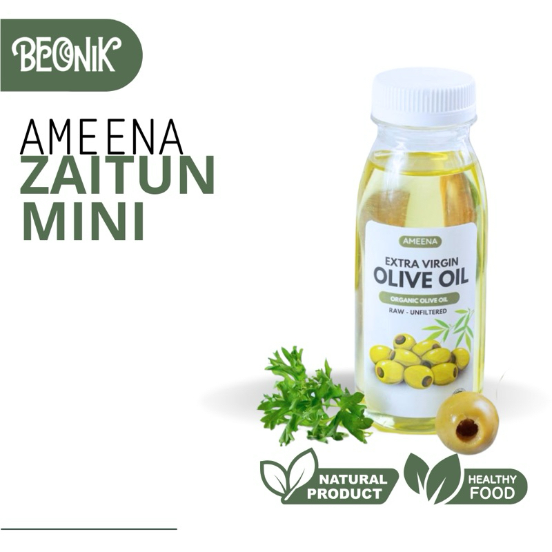 

[ MINI ] Extra Virgin Olive Oil 100ml - Minyak Zaitun Murni
