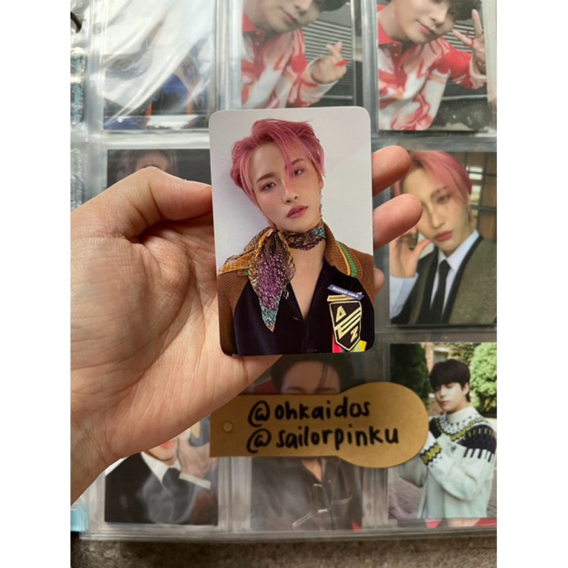 (booked) Ateez Seonghwa Photocard | fever epilogue pob ktown4u pc pink hair