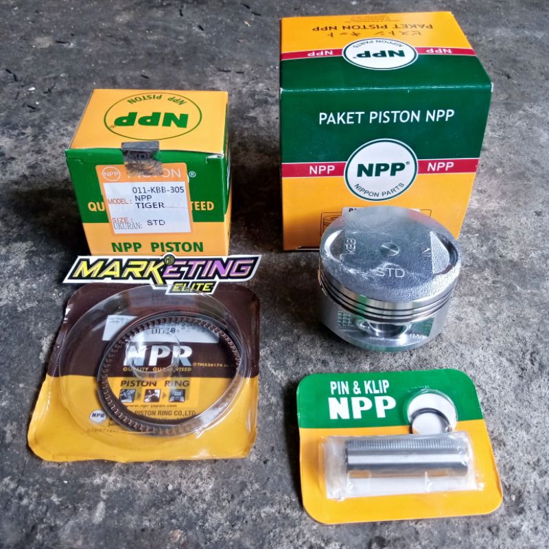 Piston Tiger NPP set ring piston Kit NPP TIGER STD 25 59 75 100 150 200 259 275 300