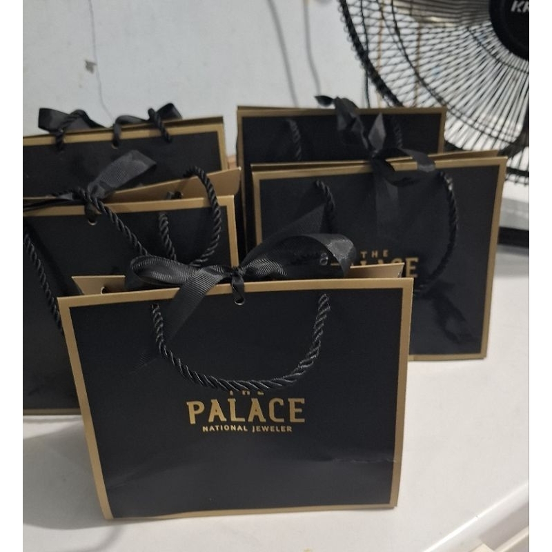 paper bag,box  perhiasan  the palace