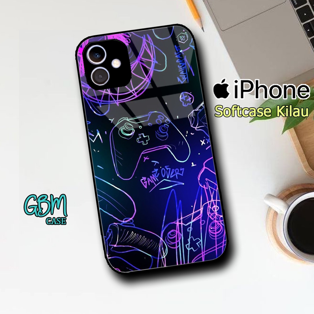 [GBM364] Softcase Kilau Glossy Iphone | 11 | 12 | 13 | 14 | 15 | Pro Max Mini Plus X XR 7 8 9 6 Case