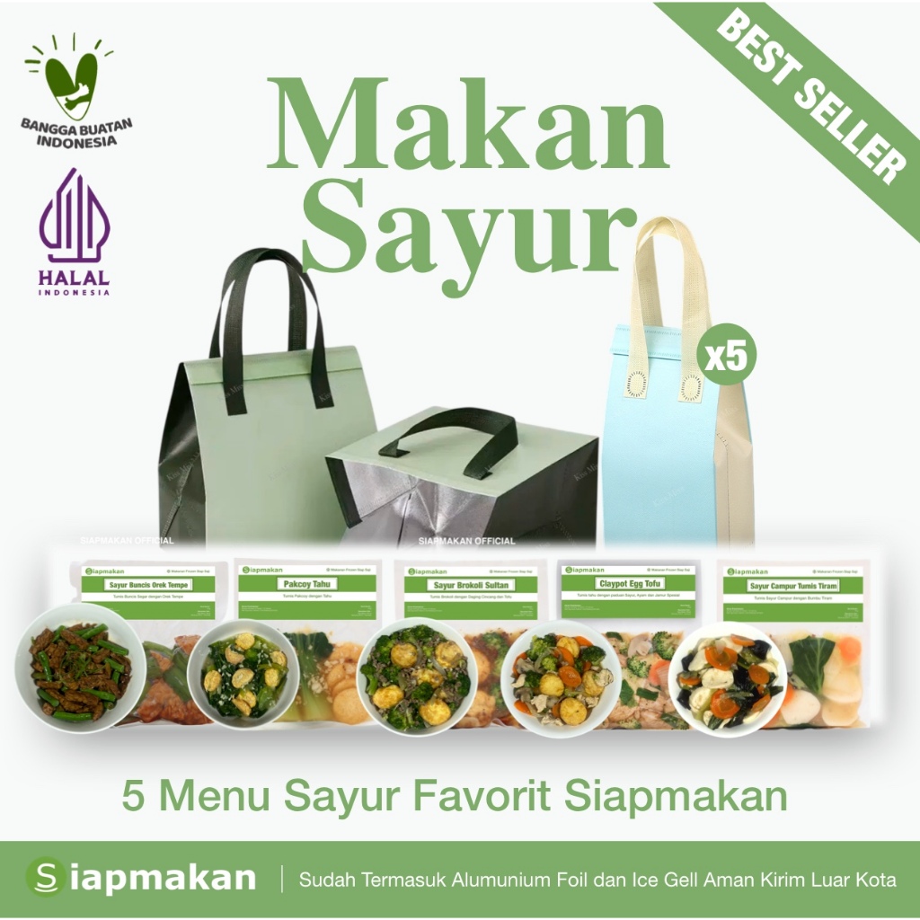 

Sayur Favorit Siapmakan Paket 5pcs