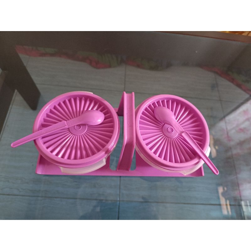 Condimate Ungu Set Tupperware
