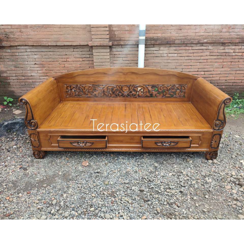 Balebale Bagong Kayu Jati Panjang 2 Meter