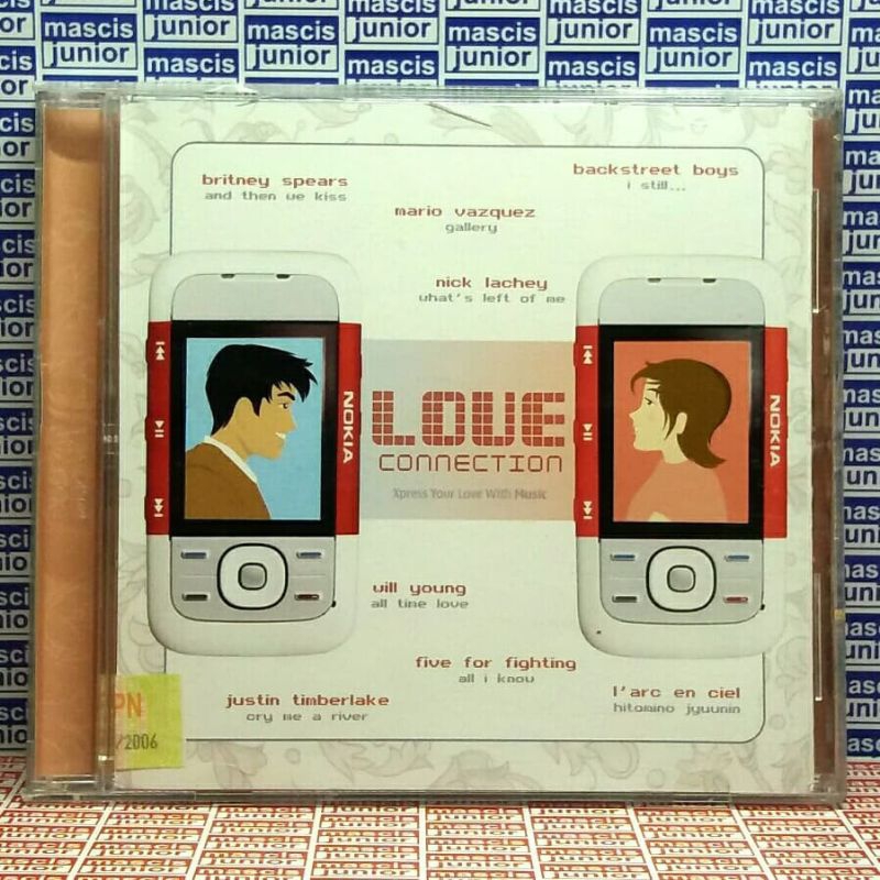 Cd Love Connection Ft. Laruku Britney Spears Nick Lachey Five For Fighting Backstreet Boys Teddy Gei