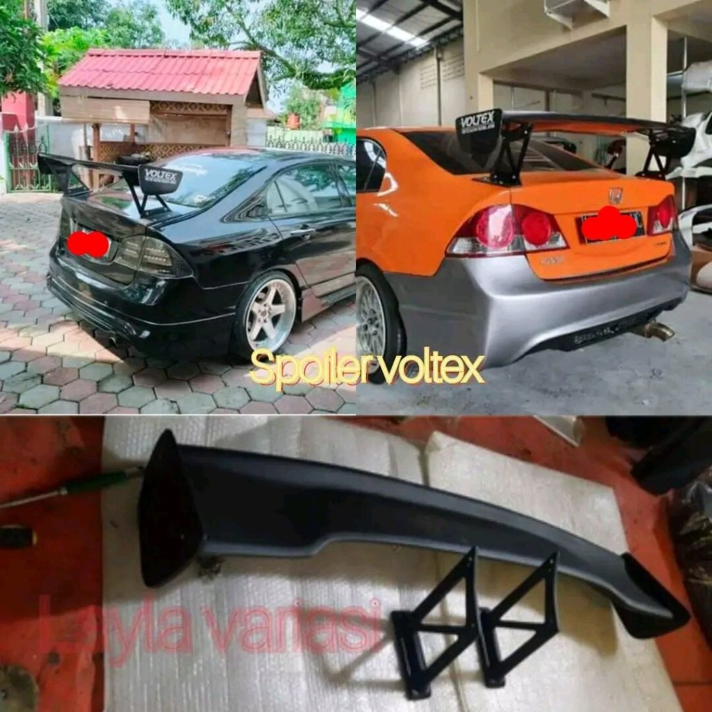 SPOILER GT WINGS VOLTEX UNIVERSAL SPOILER RACING GT WINGS VOLTEX UNIVERSAL spoiler mobil