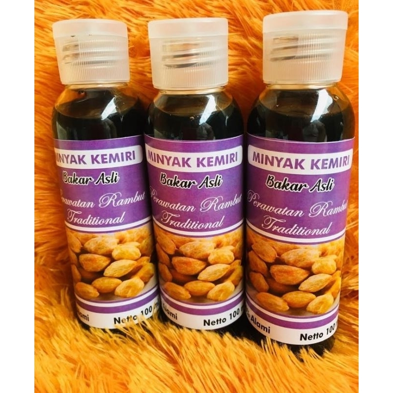 Minyak kemiri bakar Murni