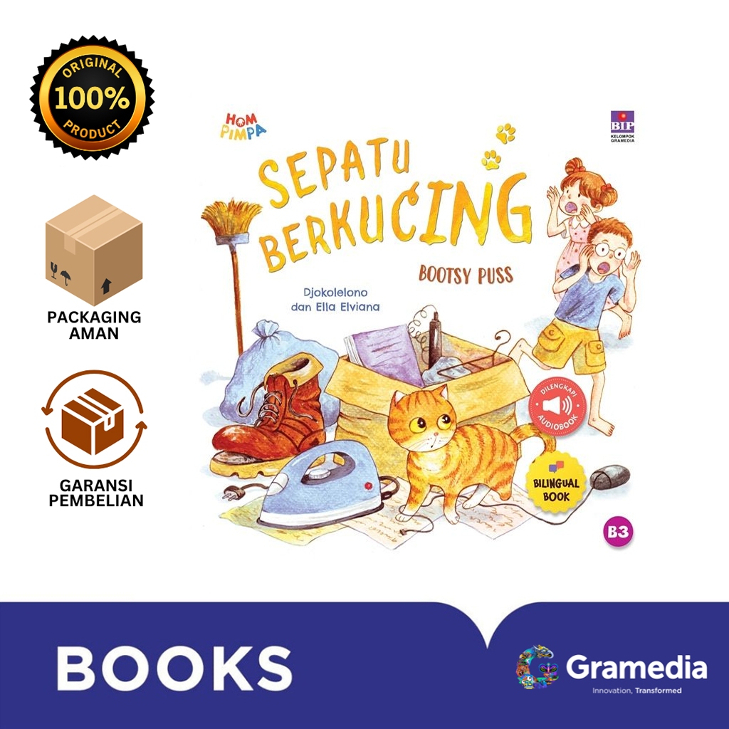 Gramedia Bali - HOMPIMPA Sepatu Berkucing