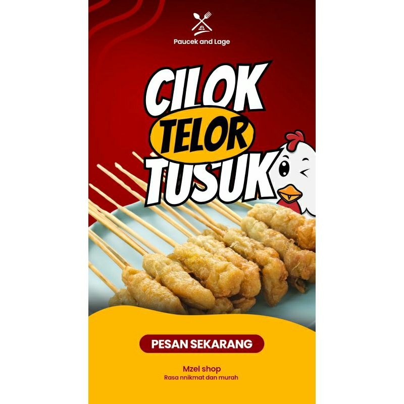 

Cilok tusuk telor frozenfood