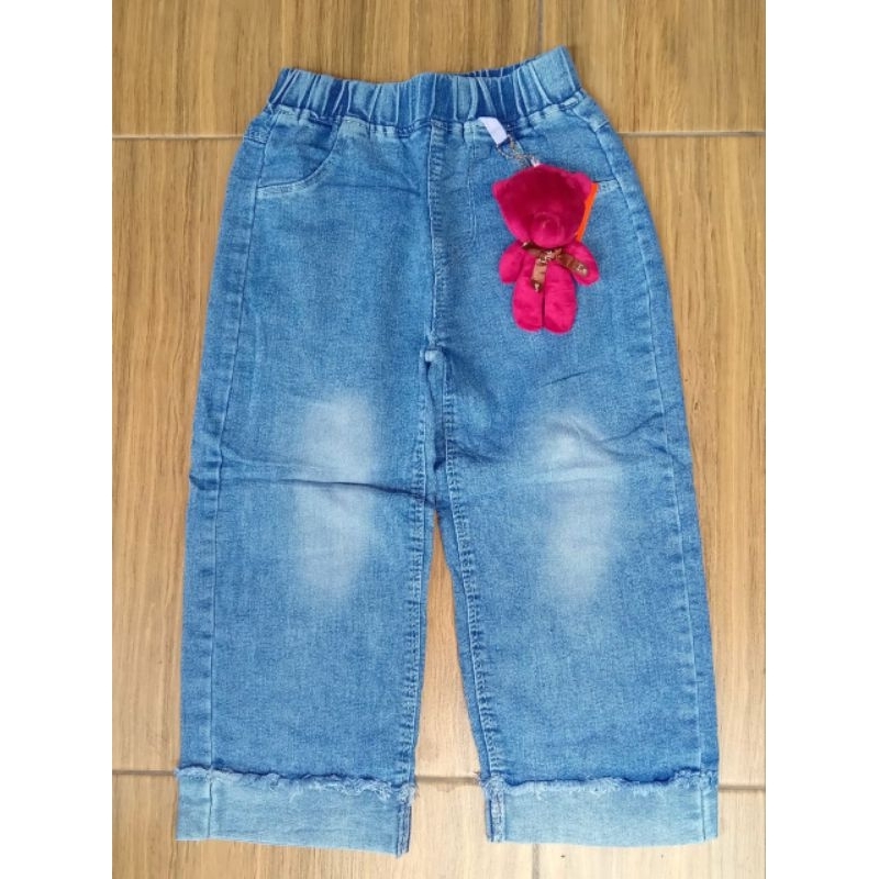 kulot dan hotpans import jens anak perempuan usia 1-7tahun