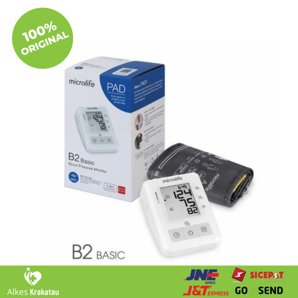 Tensimeter Microlife B2 Basic / Tensi / Alat Ukur Tekanan Darah