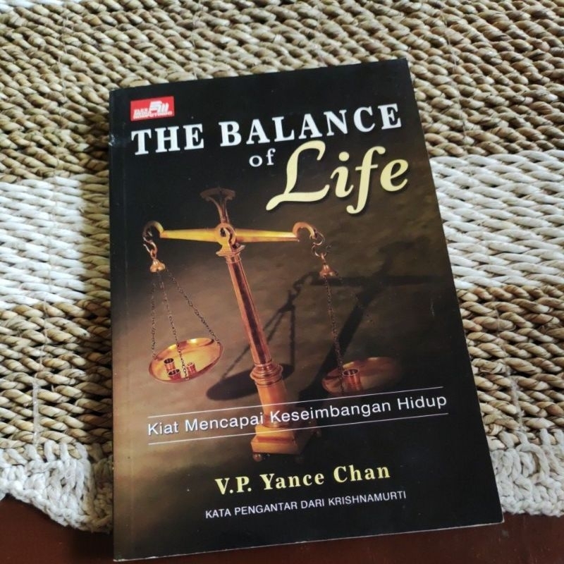 THE BALANCE OF LIFE - V.P YANCE CHAN original