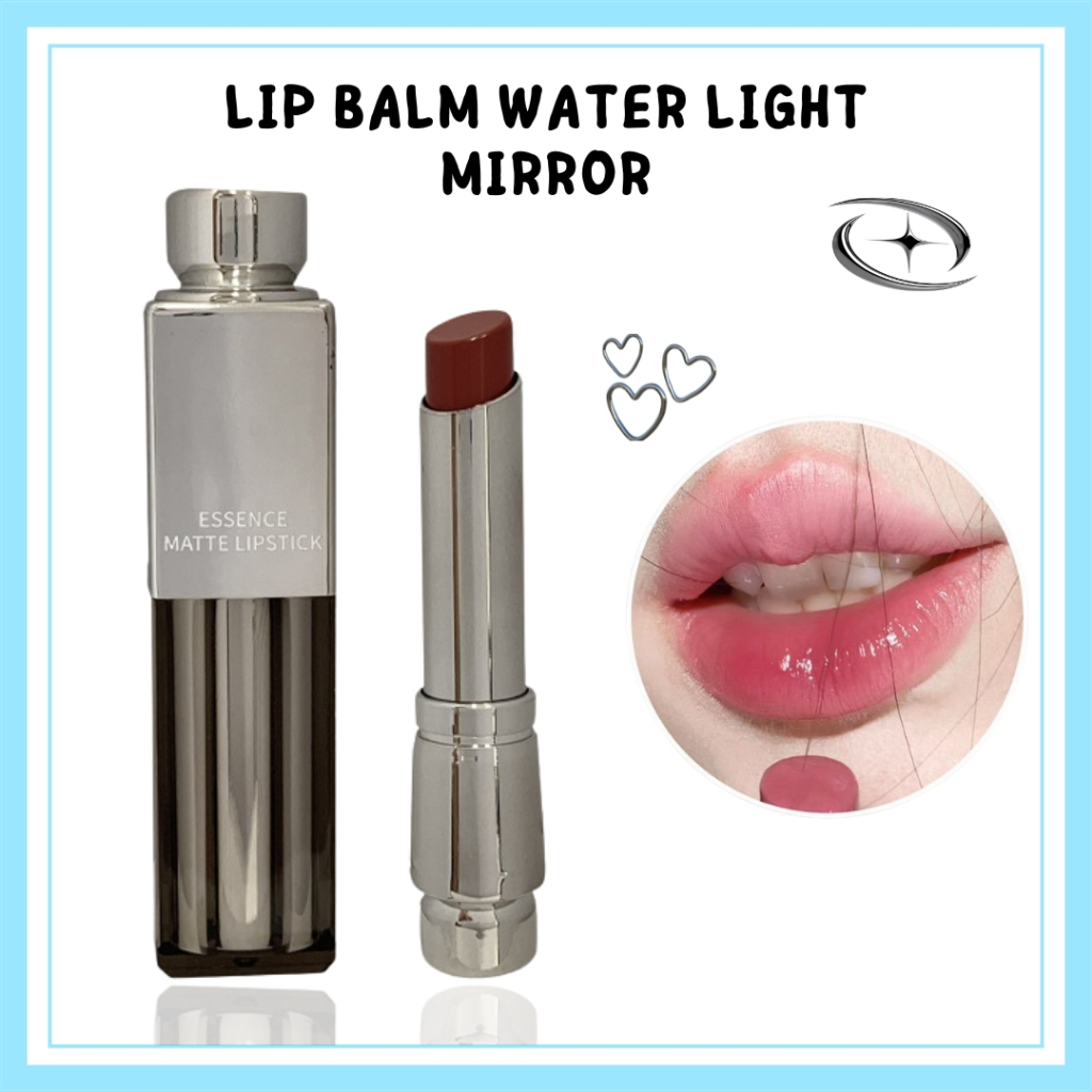 KEKEMOOD Lip Balm Water Light Mirror Lipstick Clear Nude Moisturizing Gloss - XX313