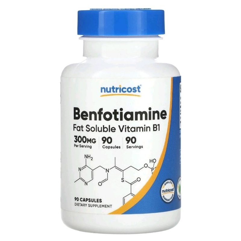 Nutricost Benfotiamine 300 mg - 90 capsules