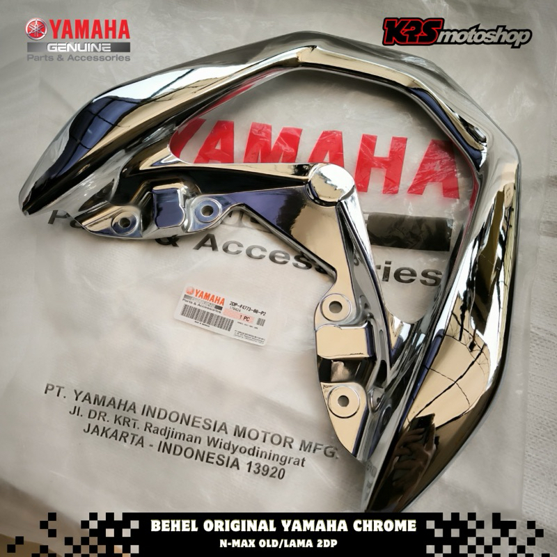 BEGEL BEHEL BELAKANG NMAX N-MAX OLD LAMA ORIGINAL CHROME KROM KRUM 2DP