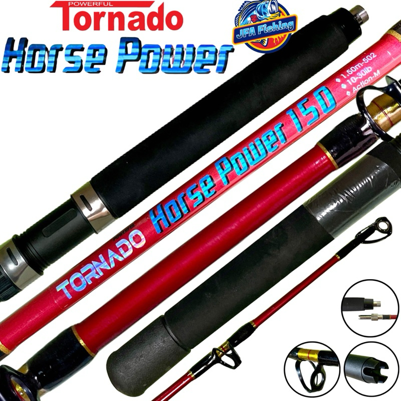 Joran Jigging Rod Tornado HORSE POWER 150/165/180cm / 15-30Lb