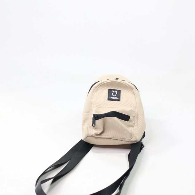LIFEWORK Beige Daily Micro Bag Authentic / Tas Branded Lifework Original