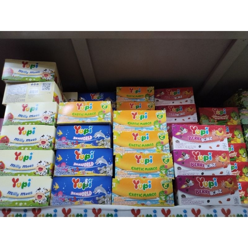 

ANEKA PERMEN YUPI BOX ISI 24pcs |cantumkan varian di note|