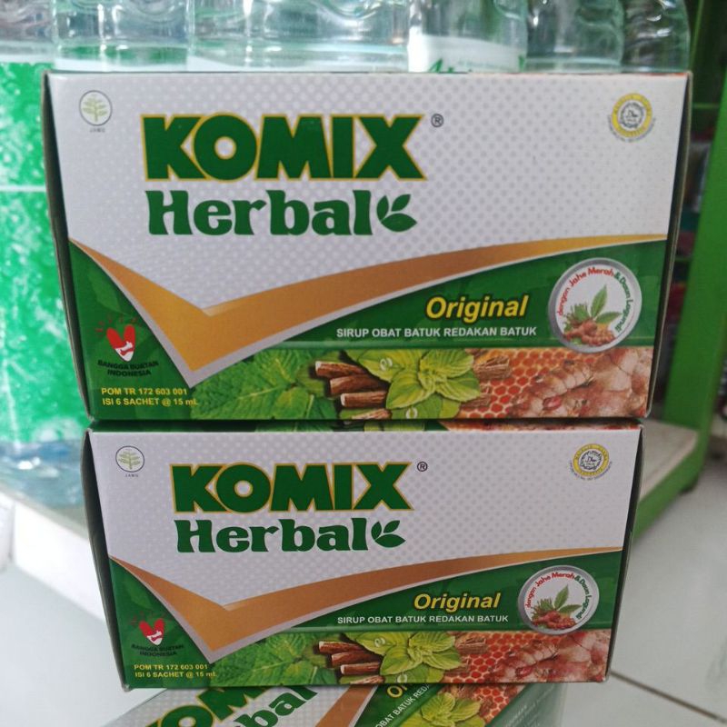 KOMIK HERBAL ORIGINAL ISI 6 SACHET 15ML