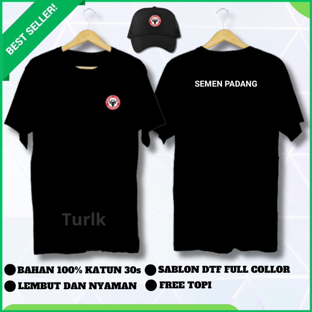 Kaos Semen Padang Tshirt Semen Padang Custom