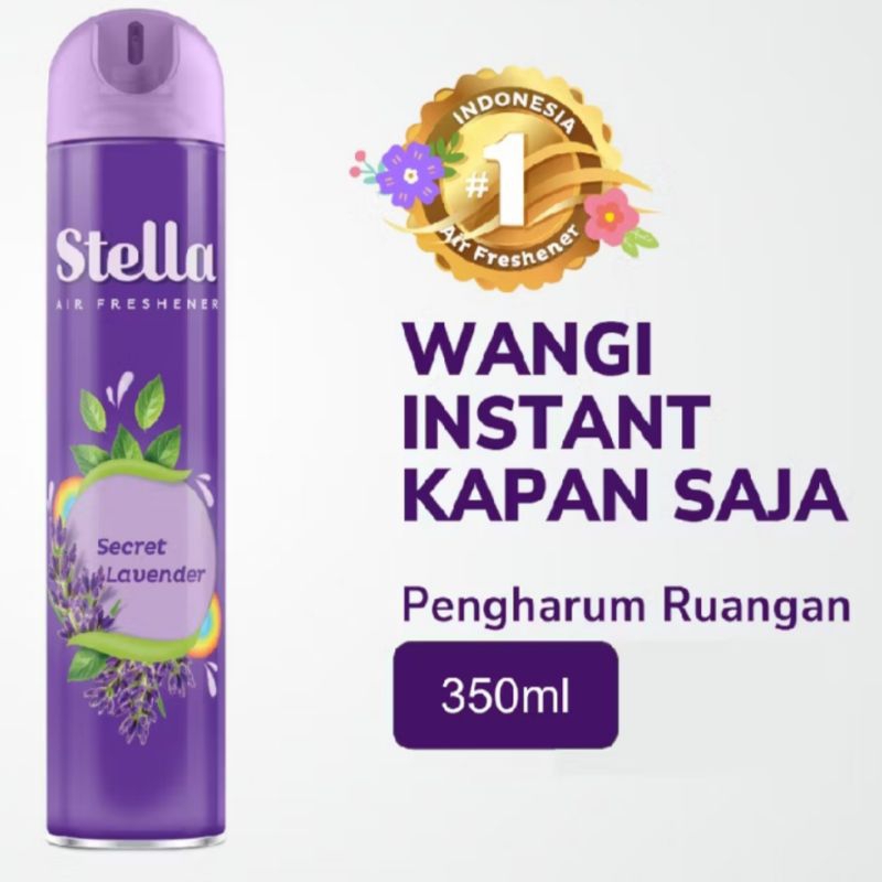 STELLA AEROSOL / PENGHARUM RUANGAN SPRAY 350ML