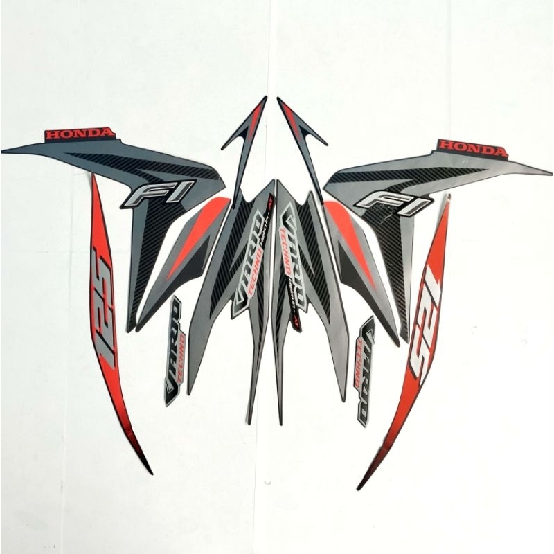 STICKER STRIPING | MOTOR HONDA VARIO TECHNO 125 | ORIGINAL 2013