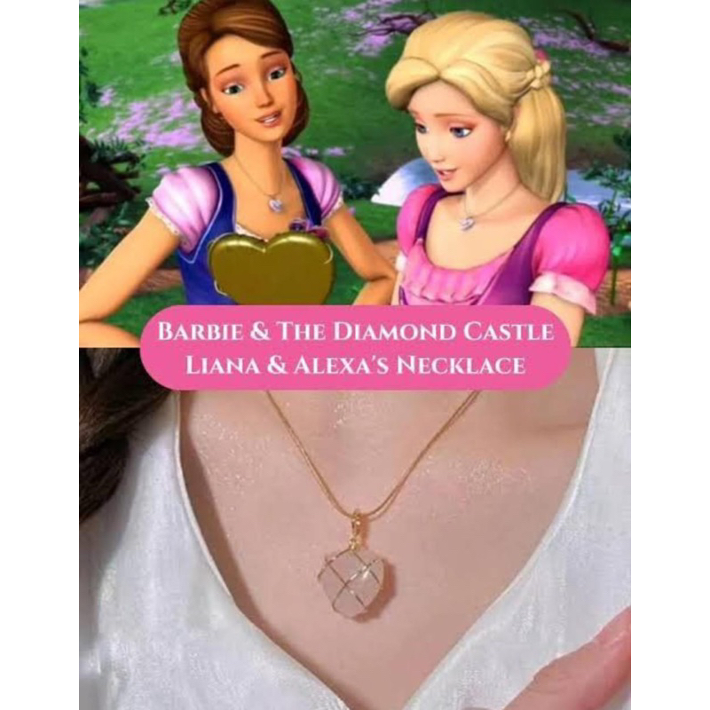 BARBIE DIAMOND CASTLE NECKLACE