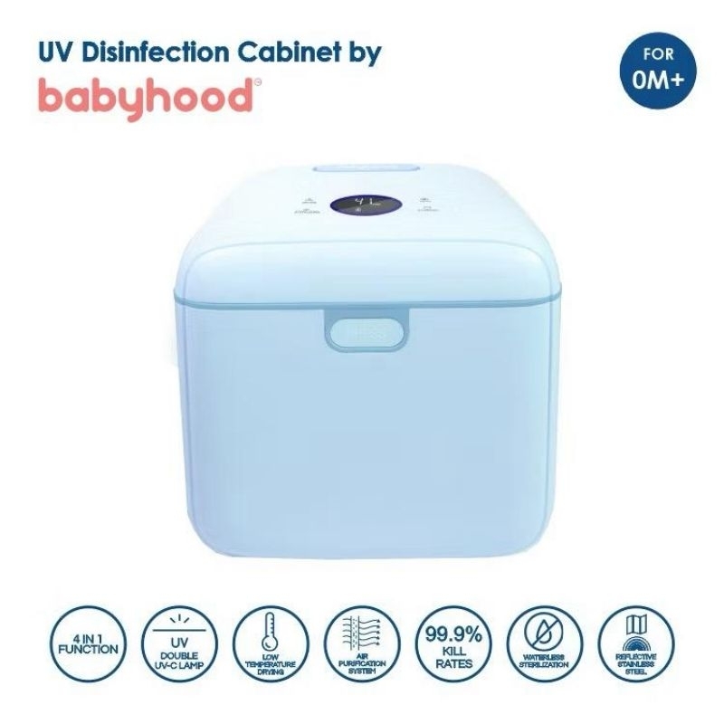 [Preloved] Babyhood Disinfectant Cabinet UV Sterilizer 10L with Dual Lamp Philips UV-C Sterilizer an
