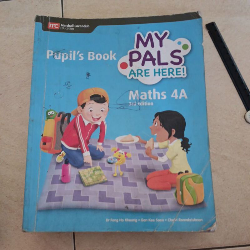 Pupil's book MY PALS ARE HERE Math 4A 3rd edition second